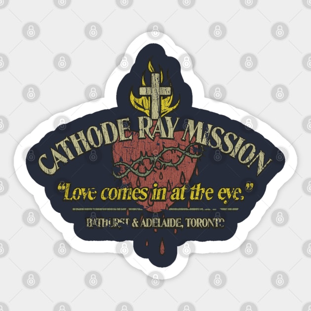 Cathode Ray Mission Sticker by JCD666